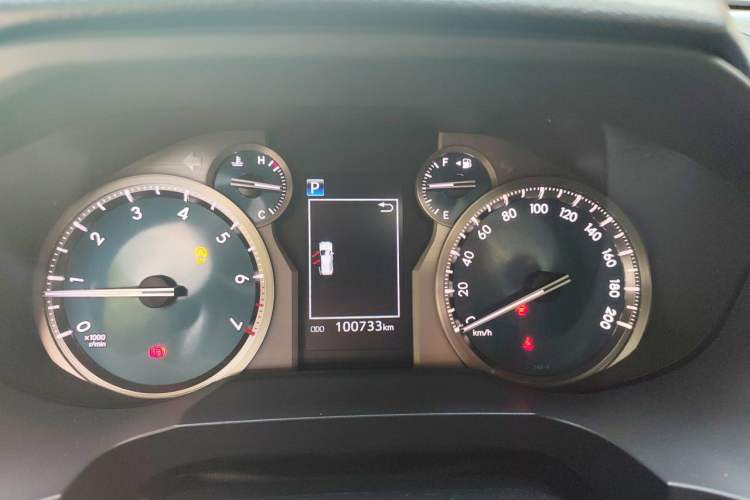 Used Toyota Prado 2018 3.5L Automatic TX-L NAVI with Rear-Mounted Spare Tire Instrument Cluster