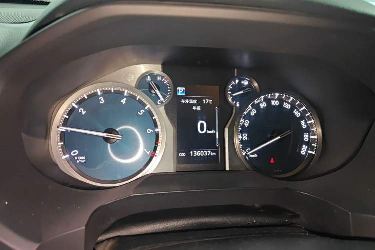 Used Toyota Prado 2018 3.5L Automatic TX-L with Rear-Mounted Spare Tire Instrument Cluster