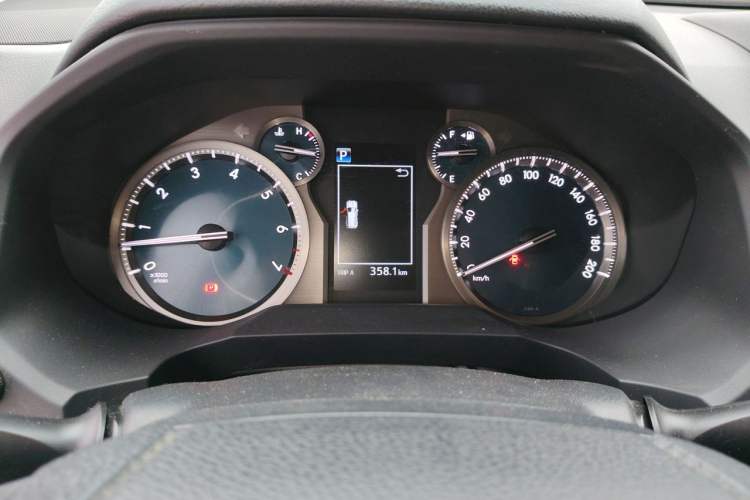 Used Toyota Prado 2018 3.5L Automatic TX-L with Rear-Mounted Spare Tire Instrument Cluster