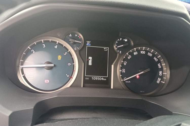 Used Toyota Prado 2018 3.5L Automatic TX-L NAVI with Rear-Mounted Spare Tire Instrument Cluster