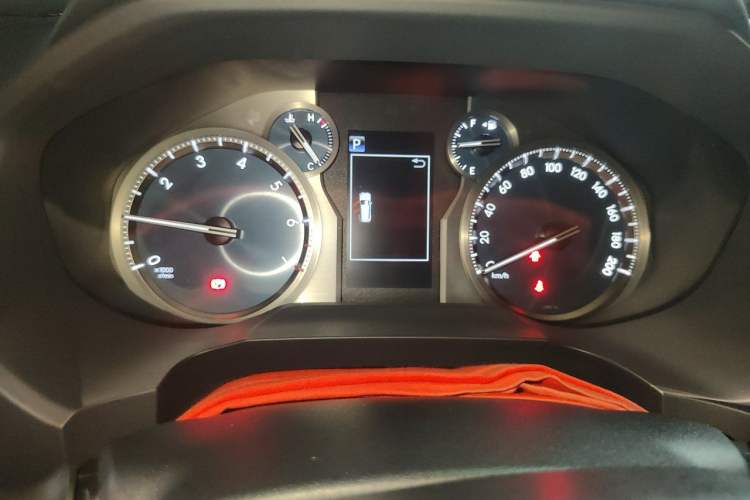 Used Toyota Prado 2018 3.5L Automatic TX-L with Rear-Mounted Spare Tire Instrument Cluster