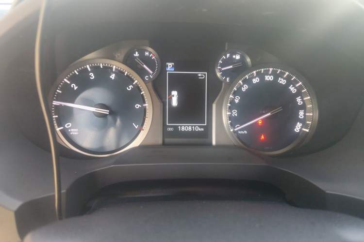 Used Toyota Prado 2018 3.5L Automatic TX-L with Rear-Mounted Spare Tire Instrument Cluster