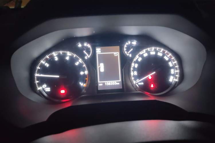 Used Toyota Prado 2018 3.5L Automatic TX-L with Rear-Mounted Spare Tire Instrument Cluster