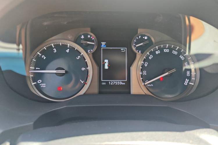 Used Toyota Prado 2018 3.5L Automatic TX-L with Rear-Mounted Spare Tire Instrument Cluster