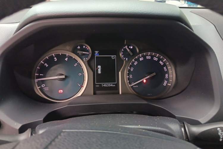 Used Toyota Prado 2018 3.5L Automatic TX-L with Rear-Mounted Spare Tire Instrument Cluster