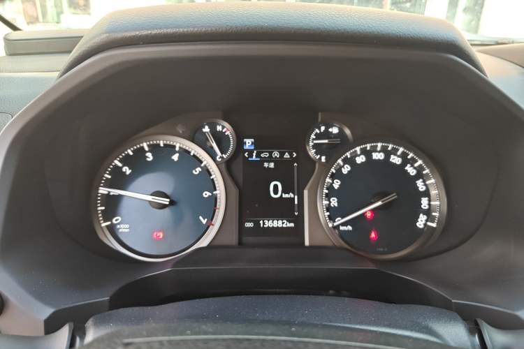 Used Toyota Prado 2018 3.5L Automatic TX-L with Rear-Mounted Spare Tire Instrument Cluster