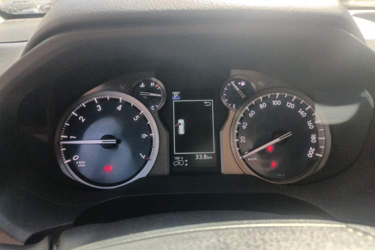 Used Toyota Prado 2018 3.5L Automatic VX NAVI with Rear-Mounted Spare Tire Instrument Cluster