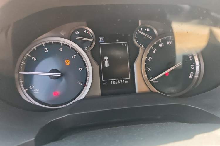 Used Toyota Prado 2018 3.5L Automatic TX-L NAVI with Rear-Mounted Spare Tire Instrument Cluster
