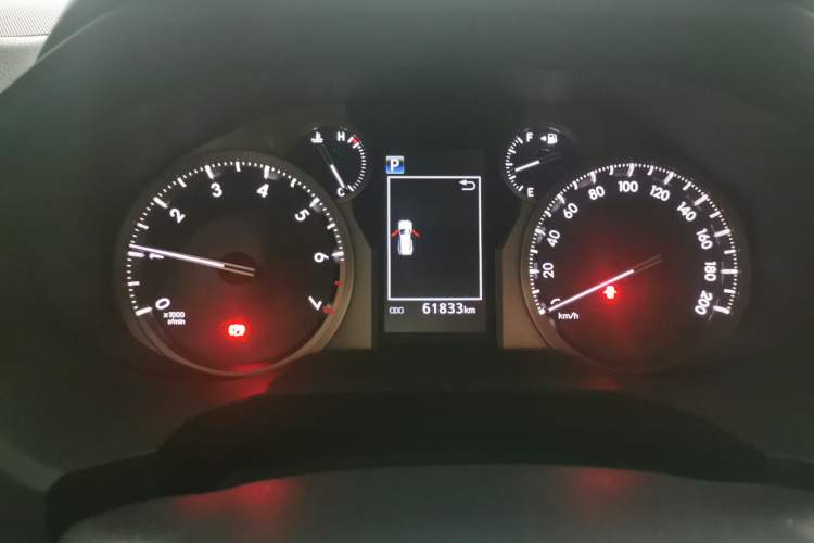 Used Toyota Prado 2018 3.5L Automatic TX-L with Rear-Mounted Spare Tire Instrument Cluster