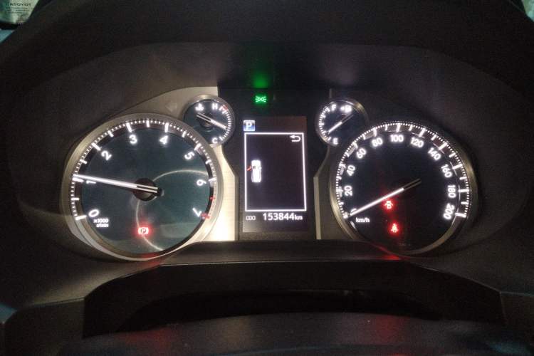 Used Toyota Prado 2018 3.5L Automatic TX-L with Rear-Mounted Spare Tire Instrument Cluster