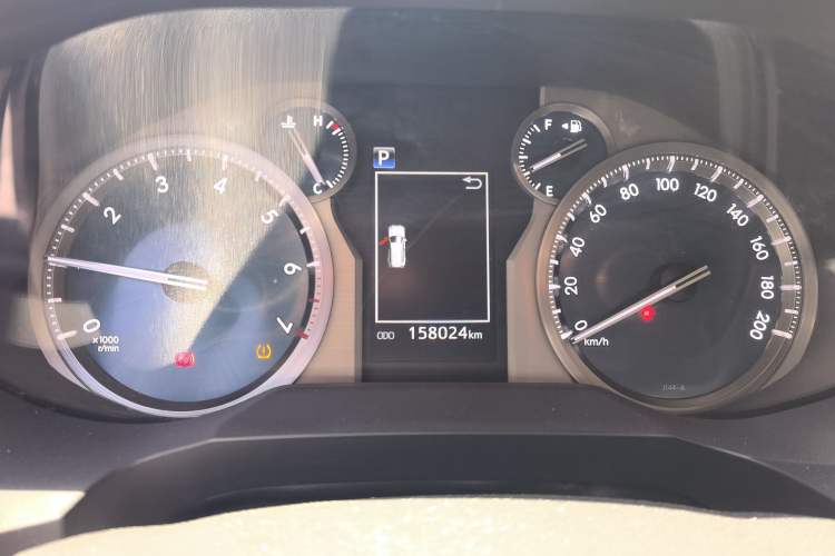 Used Toyota Prado 2018 3.5L Automatic TX-L with Rear-Mounted Spare Tire Instrument Cluster