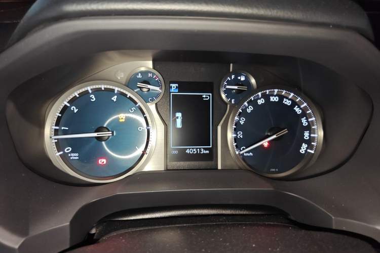 Used Toyota Prado 2018 3.5L Automatic TX-L with Rear-Mounted Spare Tire Instrument Cluster