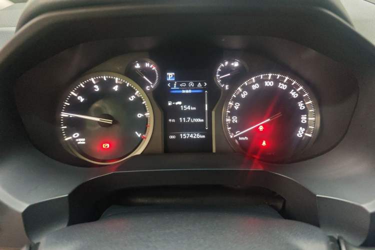 Used Toyota Prado 2018 3.5L Automatic TX-L with Rear-Mounted Spare Tire Instrument Cluster