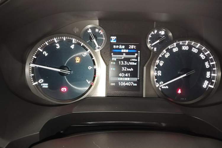 Used Toyota Prado 2018 3.5L Automatic TX-L Instrument Cluster