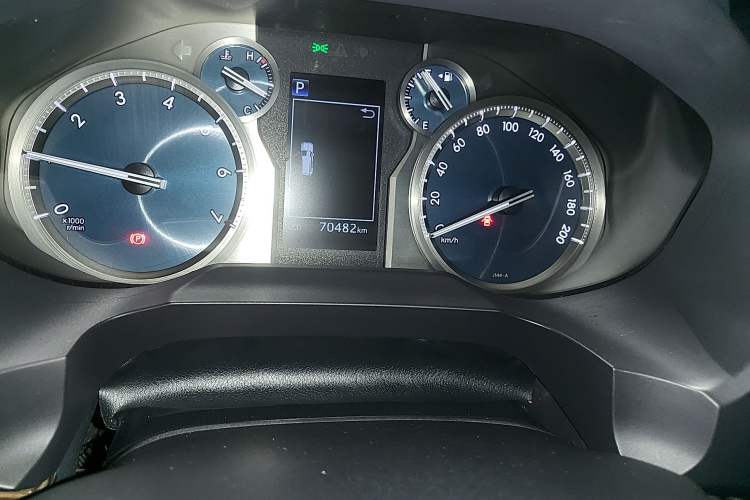 Used Toyota Prado 2018 3.5L Automatic TX-L NAVI with Rear-Mounted Spare Tire Instrument Cluster