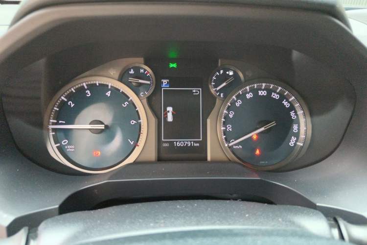 Used Toyota Prado 2018 3.5L Automatic TX-L with Rear-Mounted Spare Tire Instrument Cluster