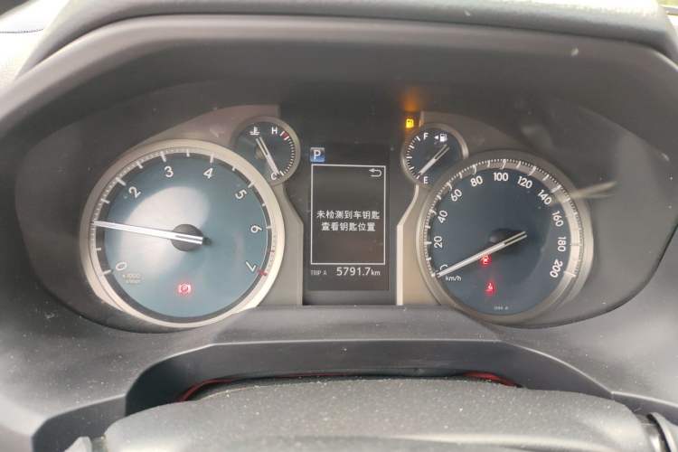 Used Toyota Prado 2018 3.5L Automatic TX-L with Rear-Mounted Spare Tire Instrument Cluster