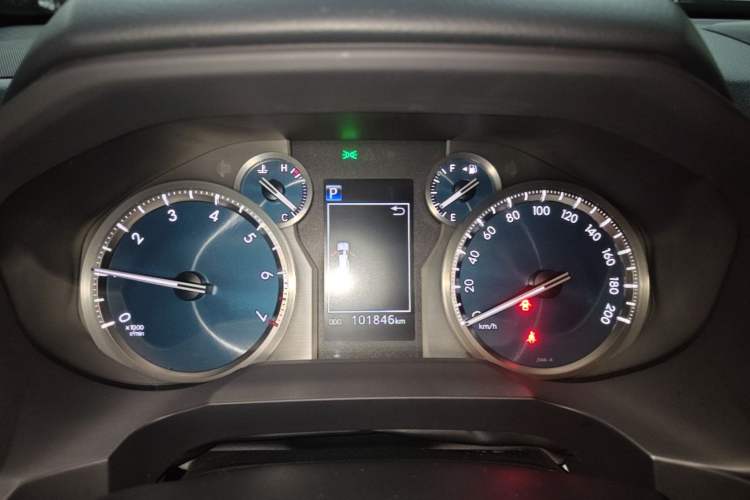 Used Toyota Prado 2018 3.5L Automatic TX-L NAVI with Rear-Mounted Spare Tire Instrument Cluster