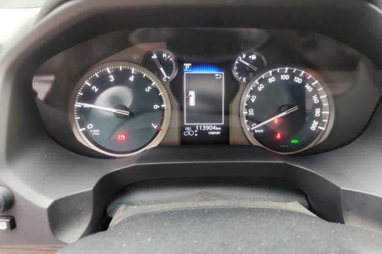 Used Toyota Prado 2018 3.5L Automatic VX NAVI with Rear-Mounted Spare Tire Instrument Cluster