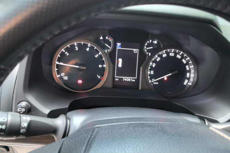 Used Toyota Prado 2018 3.5L Automatic TX-L with Rear-Mounted Spare Tire Instrument Cluster