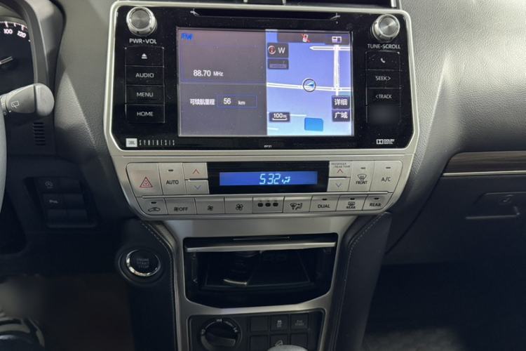 Used Toyota Prado 2018 3.5L Automatic TX-L NAVI with Rear-Mounted Spare Tire Interior 4