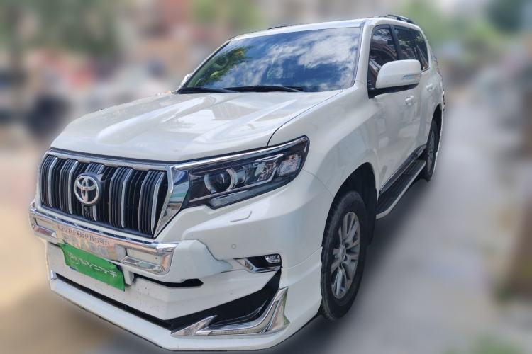 Used Toyota Prado 2018 3.5L Automatic TX-L NAVI with Rear-Mounted Spare Tire Guazi used car, China used car export, Used car for sale, Used cars, Cheapest cars for sale