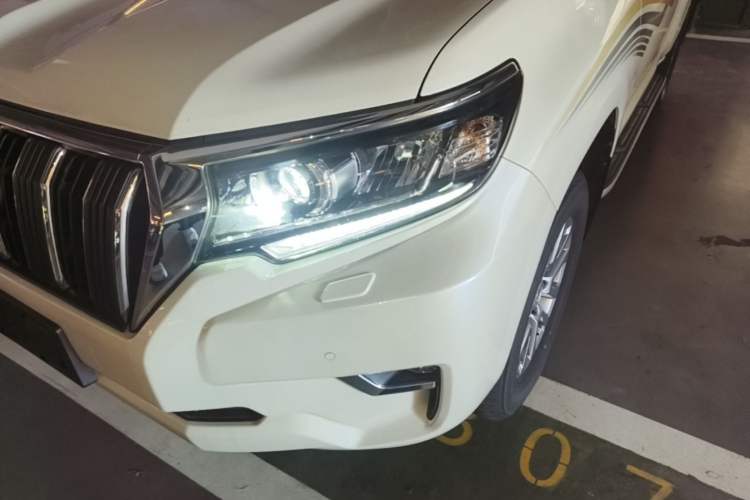 Used Toyota Prado 2018 3.5L Automatic TX-L NAVI with Rear-Mounted Spare Tire Left Front Headlight