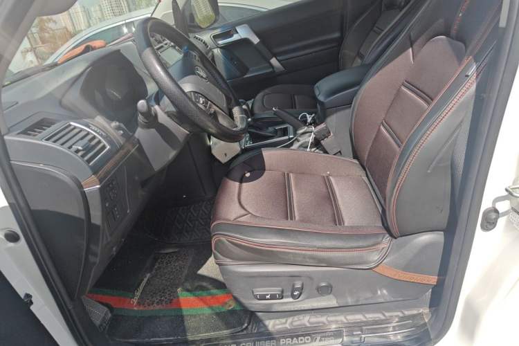 Used Toyota Prado 2018 3.5L Automatic TX-L with Rear-Mounted Spare Tire Left Front Seat