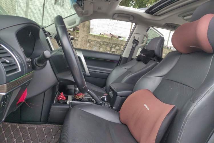 Used Toyota Prado 2018 3.5L Automatic TX-L NAVI with Rear-Mounted Spare Tire Left Front Seat