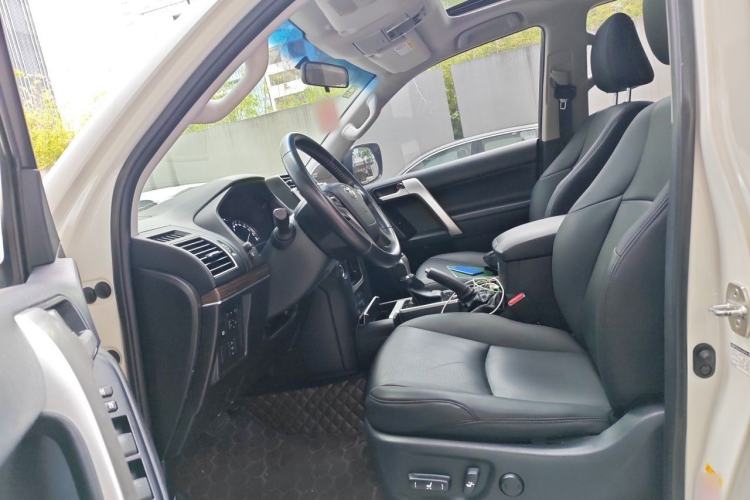 Used Toyota Prado 2018 3.5L Automatic TX-L with Rear-Mounted Spare Tire Left Front Seat