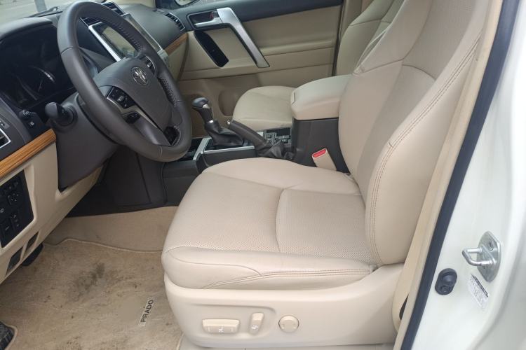 Used Toyota Prado 2018 3.5L Automatic TX-L with Rear-Mounted Spare Tire Left Front Seat