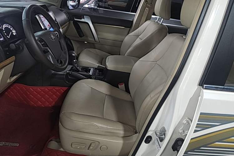 Used Toyota Prado 2018 3.5L Automatic TX-L with Rear-Mounted Spare Tire Left Front Seat