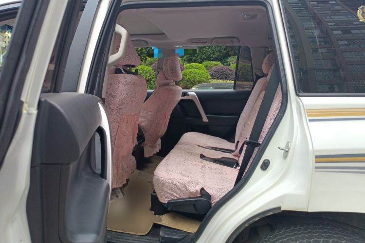 Used Toyota Prado 2018 3.5L Automatic TX-L with Rear-Mounted Spare Tire Left Rear Seat