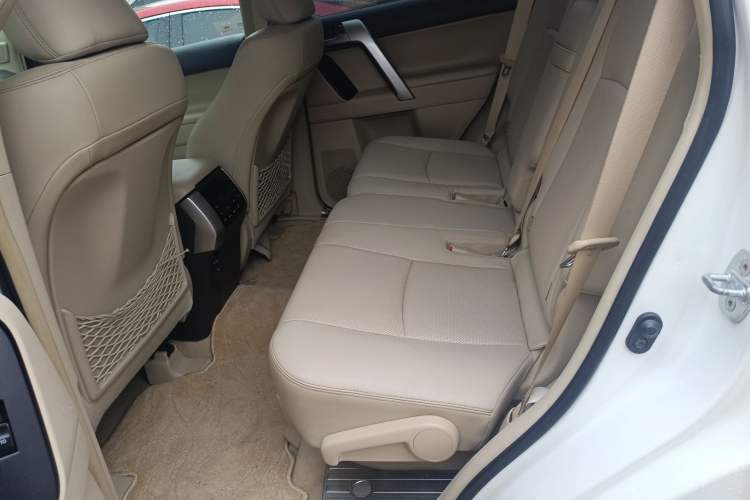 Used Toyota Prado 2018 3.5L Automatic TX-L with Rear-Mounted Spare Tire Left Rear Seat