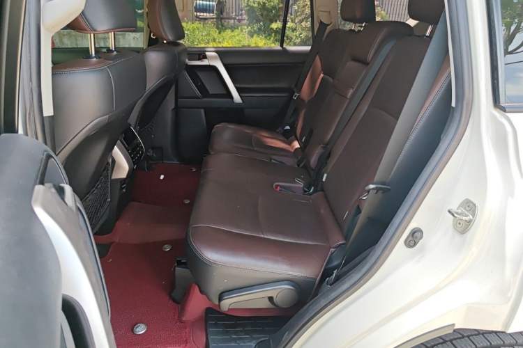 Used Toyota Prado 2018 3.5L Automatic TX-L with Rear-Mounted Spare Tire Left Rear Seat