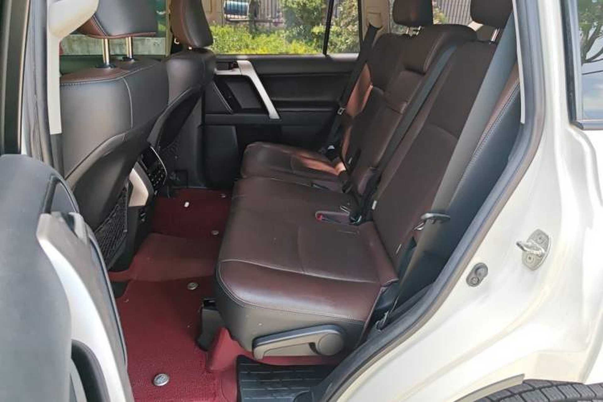 Used Toyota Prado 2018 3.5L Automatic TX-L with Rear-Mounted Spare Tire Left Rear Seat