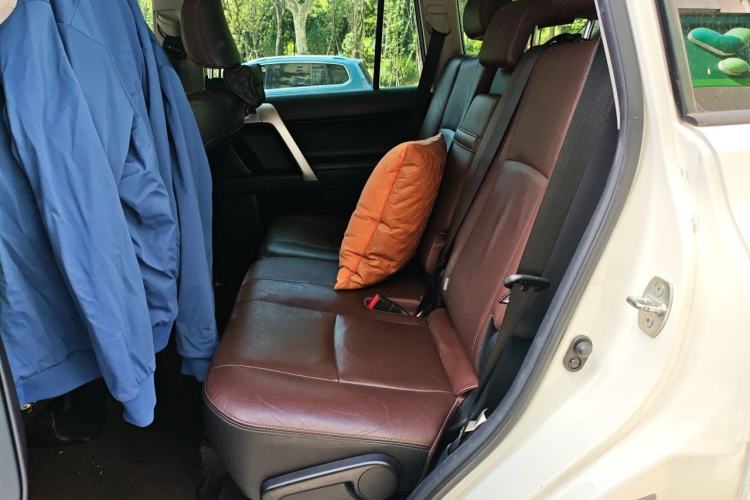 Used Toyota Prado 2018 3.5L Automatic TX-L with Rear-Mounted Spare Tire Left Rear Seat