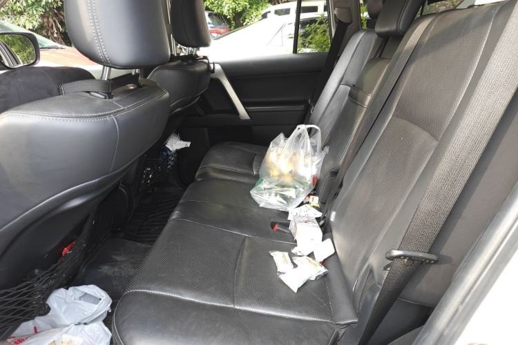 Used Toyota Prado 2018 3.5L Automatic TX-L with Rear-Mounted Spare Tire Left Rear Seat