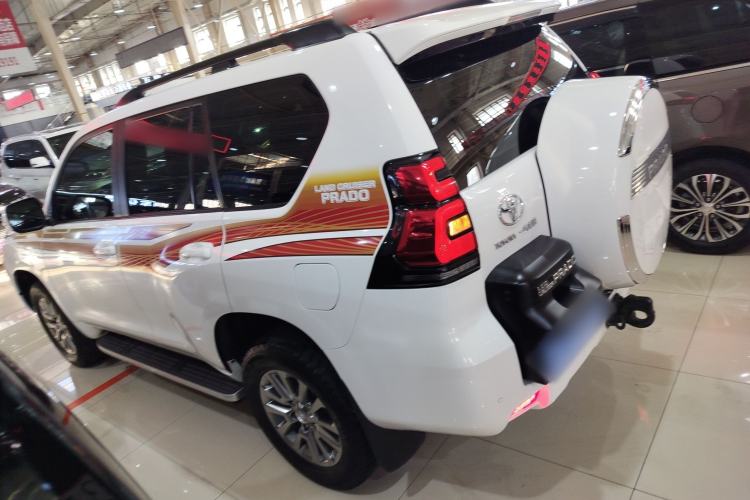 Used Toyota Prado 2018 3.5L Automatic TX-L with Rear-Mounted Spare Tire Left Side