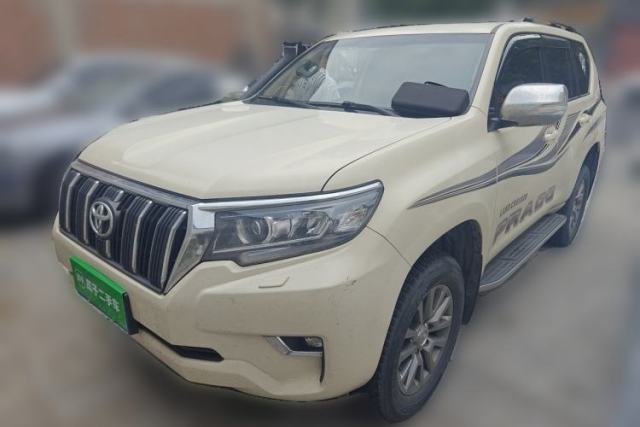 Used Toyota Prado 2018 3.5L Automatic TX-L with Rear-Mounted Spare Tire