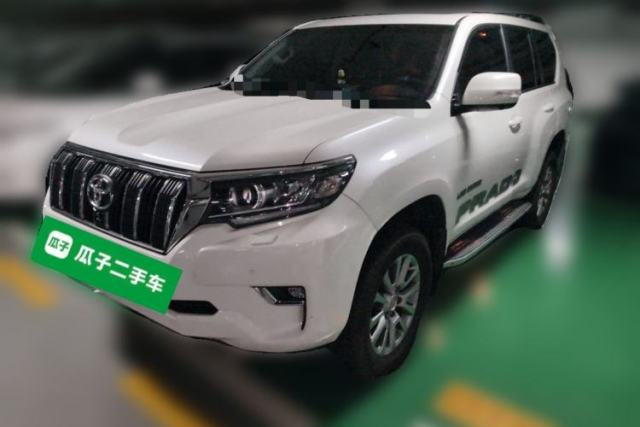 Used Toyota Prado 2018 3.5L Automatic TX-L with Rear-Mounted Spare Tire