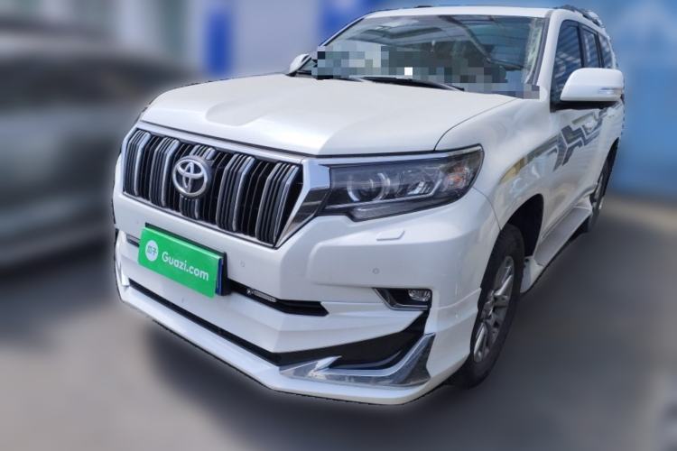 Used Toyota Prado 2018 3.5L Automatic TX-L with Rear-Mounted Spare Tire Guazi used car, China used car export, Used car for sale, Used cars, Cheapest cars for sale