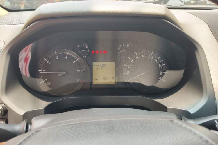 Used Toyota Prado 2018 3.5L Automatic TX Odometer Close Up