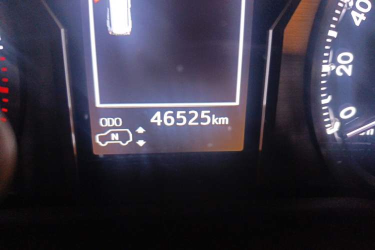 Used Toyota Prado 2018 3.5L Automatic VX NAVI with Rear-Mounted Spare Tire Odometer Close Up