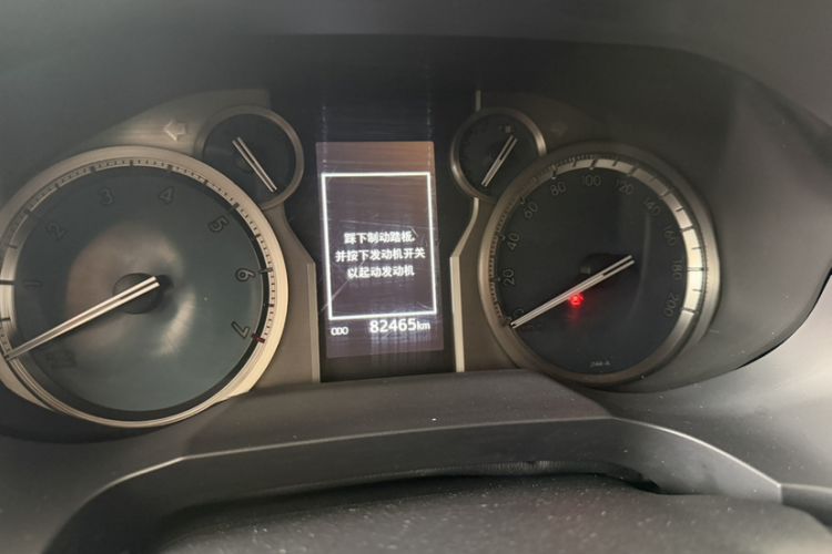 Used Toyota Prado 2018 3.5L Automatic TX-L with Rear-Mounted Spare Tire Odometer Close Up