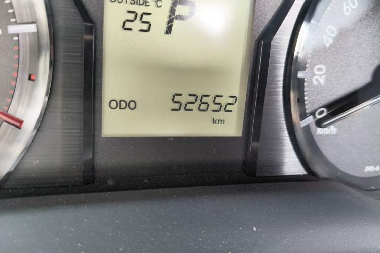 Used Toyota Prado 2018 3.5L Automatic TX Odometer Close Up