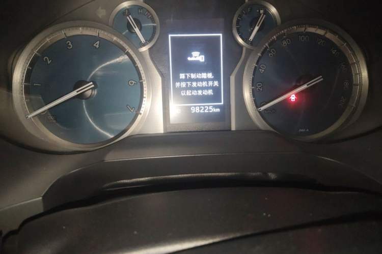 Used Toyota Prado 2018 3.5L Automatic TX-L NAVI with Rear-Mounted Spare Tire Odometer Close Up