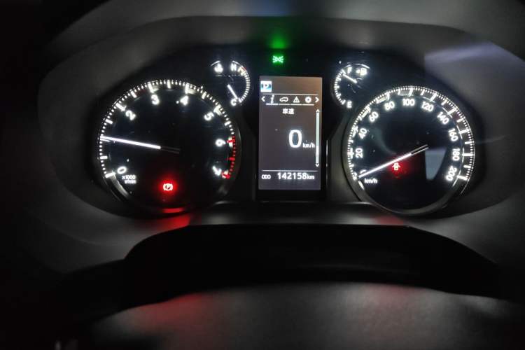 Used Toyota Prado  Odometer Close Up