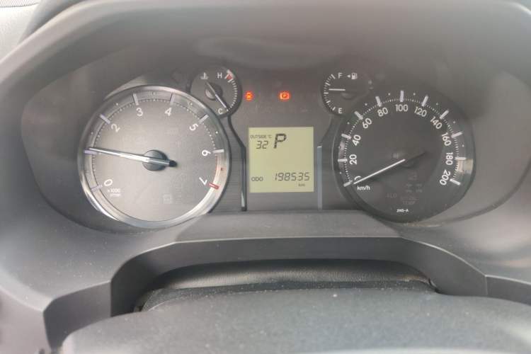 Used Toyota Prado 2018 3.5L Automatic SX Odometer Close Up