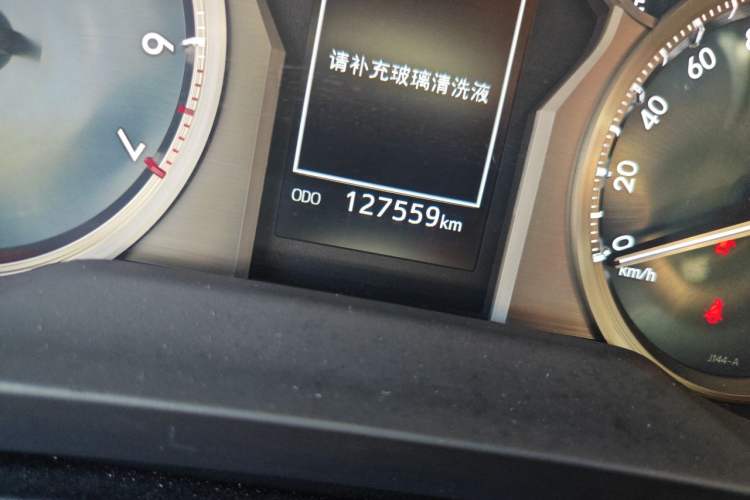 Used Toyota Prado 2018 3.5L Automatic TX-L with Rear-Mounted Spare Tire Odometer Close Up